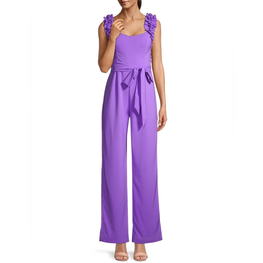 Lilly Pulitzer Mystical Purple Zima Jumpsuit Romper size 2